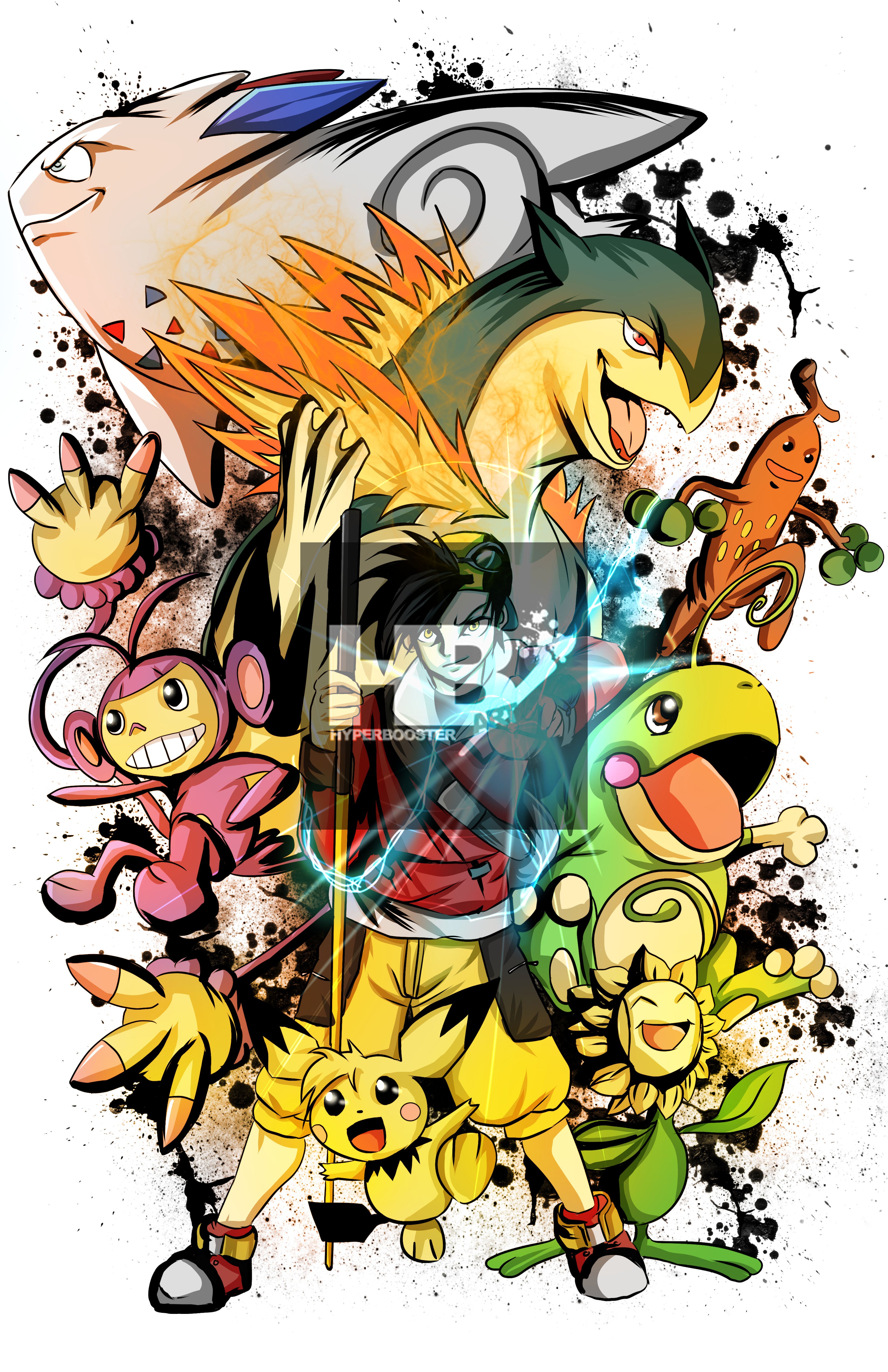 Gold Trainer, Pokemon Hyperbooster Studio Gold Trainer, Pokemon Hyperbooster Studio
